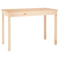 Eettafel 110x55x75 cm massief grenenhout - thumbnail