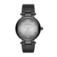 Horlogeband Marc by Marc Jacobs MJ1410 Leder Zwart 18mm - thumbnail