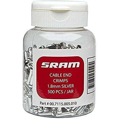 SRAM eindhuls end caps f.1,8mm cable 500 piec.