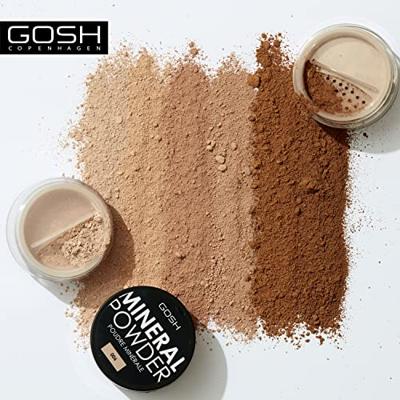 Gosh Mineral Powder 8 g 004 Natural Gezichtspoeder Gosh Mineral Powder 8 g 004 Natural Gezichtspoeder