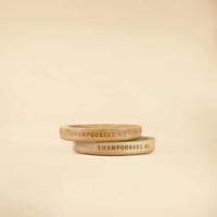 Bamboe zeepschaaltje rond 1 Stuks - thumbnail