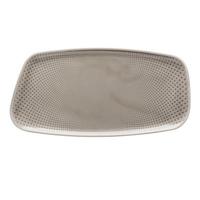 ROSENTHAL - Junto Pearl Grey - Serveerschaal 30x15cm - thumbnail