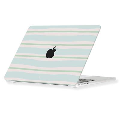 Lunso MacBook Pro 14 inch (2021-2026) cover hoes - case - Soft Surf Lunso MacBook Pro 14 inch (2021-2026) cover hoes - case - Soft Surf