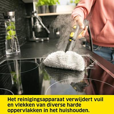 Kärcher SC 2 EasyFix Cilinder-stoomreiniger 1 l 1500 W Zwart, Geel