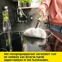 Kärcher SC 2 EasyFix Cilinder-stoomreiniger 1 l 1500 W Zwart, Geel - thumbnail