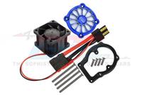 GPM - Traxxas Sledge Aluminium 6061-T6 Motor Heatsink with Cooling Fan - thumbnail
