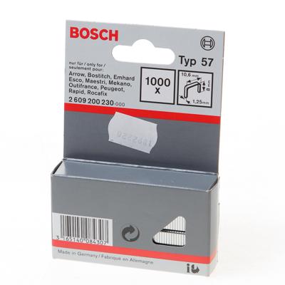 Bosch Accessoires Niet met platte draad type 57 10,6 x 1,25 x 8 mm 1000st - 2609200230