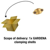 GARDENA 07210-20 Messing Klemschaal 20 mm (3/4) Ø - thumbnail