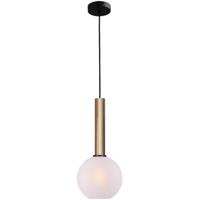 Masterlight Hanglamp Ø 20cmBella 2 Messing goud met mat wit glas - 2980-02-06-20 - thumbnail