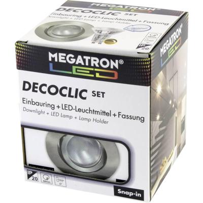 Megatron MT75404 Inbouwlamp LED GU10, GU5.3 5.5 W IJzer (geborsteld)