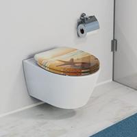 Schutte Duroplast WC-bril SEA STAR met soft-close en quick-release
 82373 - thumbnail