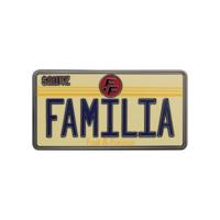 Fast & Furious Pin Badge Familia License Plate - thumbnail