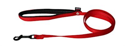 Martin hondenriem nylon rood