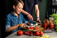 FORGED - Olive Forged - Kinder koksmes Olijfhout 16cm - thumbnail