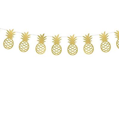 Ananas Slinger Aloha Metallic goud