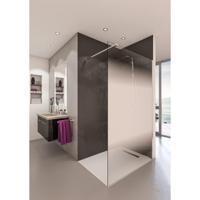 Inloopdouche BWS Free Time 100x200 cm Mist Glas Timeless Coating Chroom - thumbnail