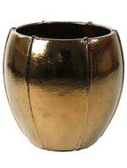 Moda pot bloempot 55x55x55 cm goud Moda pot bloempot 55x55x55 cm goud