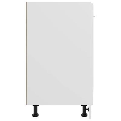 Onderkast 60x46x81,5 cm spaanplaat wit