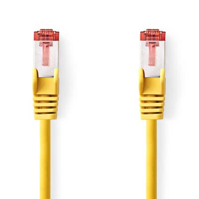 Nedis CAT6-kabel | RJ45 Male naar RJ45 Male | S/FTP | 2 m | Geel | 1 stuks - CCGP85221YE20 CCGP85221YE20