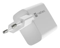 Oplader Natec Wit 65 W (1 Stuks) - thumbnail