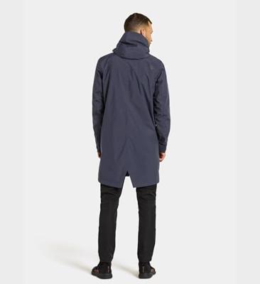 Didriksons Andreas Parka Jas Heren Dark Night Blue XXL