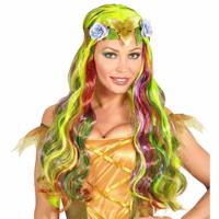 Pruik Fee groen - thumbnail