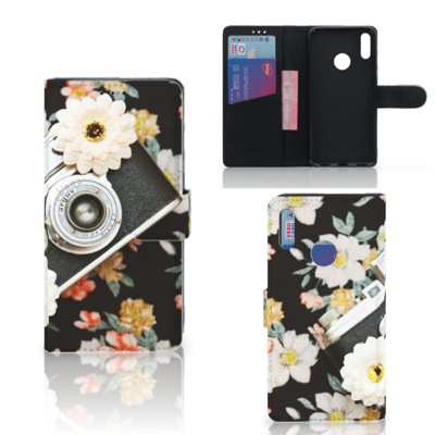Huawei Y7 Pro | Y7 Prime (2019) Telefoonhoesje met foto Vintage Camera