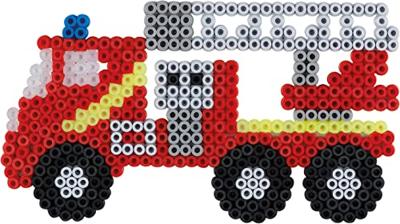 Hama strijkkralen brandweer 2000 stuks multicolor