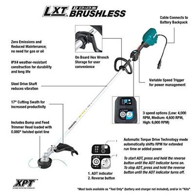 Makita UR201CZ Accu Bosmaaier D-Greep ConnectX Basic Body - thumbnail