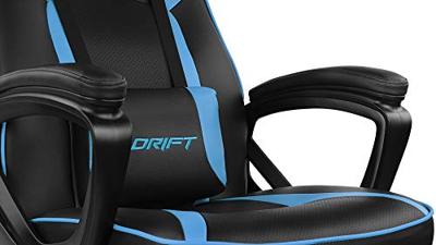 Gaming stoel DRIFT DR50 Zwart Blauw Zwart/Blauw