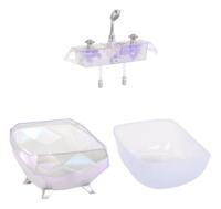 Glitter Babyz bruisende badkuip met kleurverandering - thumbnail