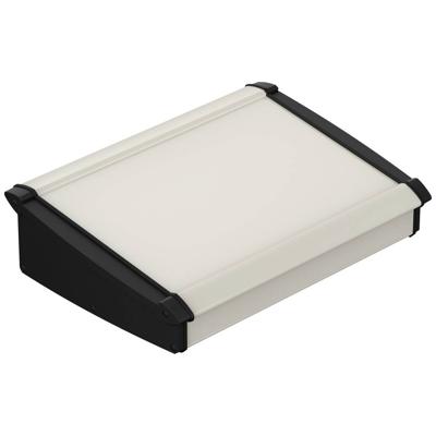 Bopla Alu-Topline ATPH-IP 2385-0300 SET Consolebehuizing (l x b x h) 232.60 x 300 x 86.20 mm Aluminium, ABS Natuur, Zwart (RAL 9005) 1 stuk(s)