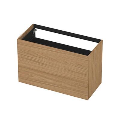 INK - Onderkast 2 Laden Push To Open Decor - 1000x450x650 Mm - Blank Eiken