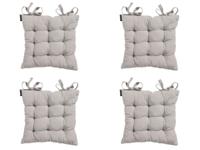 Toscane kussen ca. 46x46 cm Napels taupe water repellent coating (4 stuks) Madison - Madison - thumbnail