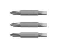 Bosch Accessories S 0,6 x 4,5, S 0,8 x5,5, S 1,2 x 6,5, PH1, PH2, PH3, 60 mm Dubbelbitset - thumbnail