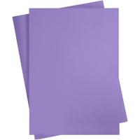 Creativ Company Gekleurd karton, a2, vel 420x594 mm, 180 gr, paars, 10 vel/ 1 doos - thumbnail