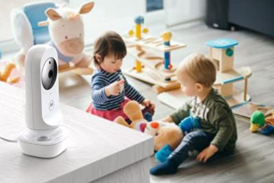 Motorola EASE34 baby-videomonitor Wi-Fi Zwart, Wit Motorola EASE34 baby-videomonitor Wi-Fi Zwart, Wit