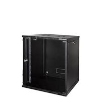 LogiLink 19 WALLMOUNT SOHO BOX 12U 540*550, BLACK, FLATPACK 19inch-wandkast (b x h x d) 540 x 589 x 550 mm 12 HE Zwart (RAL 9005) - thumbnail