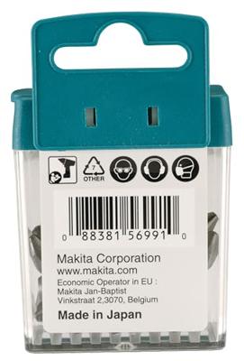 Makita Accessoires Slschr.bit PH2x25mm 15s C IMPR - E-03246
