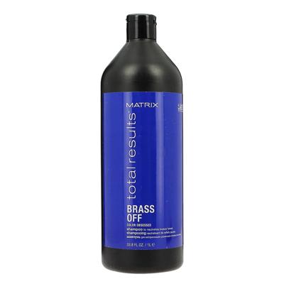 Kleurneutraliserende shampoo TOTAL RESULTS BRASS OFF Matrix (1000 ml) 1 L