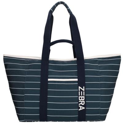 Zebra trends elise strandtas-Stripe White Navy