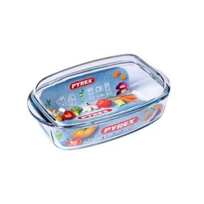 Pyrex schaal met deksel 4,3+2,2l Pyrex schaal met deksel 4,3+2,2l