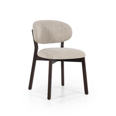 Eleonora Mikky eetkamerstoel bruin Moon Taupe