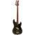 Fazley Outlaw Series Peacemaker Plus Black elektrische basgitaar met gigbag - thumbnail