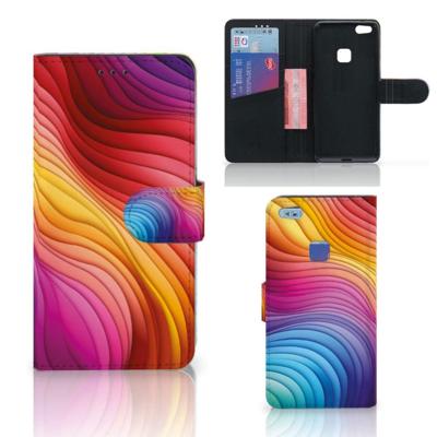 Book Case voor Huawei P10 Lite Regenboog Book Case voor Huawei P10 Lite Regenboog