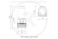EKWB EK-Quantum Kinetic TBE 200 D5 PWM D-RGB - Acetal pomp - thumbnail
