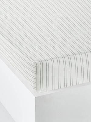 Hoeslaken kind JUNGLE PARADISE gestreept ivoor Hoeslaken kind JUNGLE PARADISE gestreept ivoor