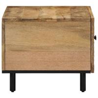 Salontafel 80x50x40 cm massief mangohout - thumbnail