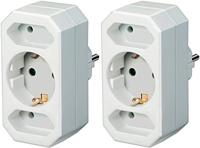 Brennenstuhl adapterstekker geaarde 2+1 - 1508050 - thumbnail