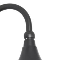 QAZQA Smart buiten wandlamp zwart IP44 incl. Wifi A60 - Daphne - thumbnail